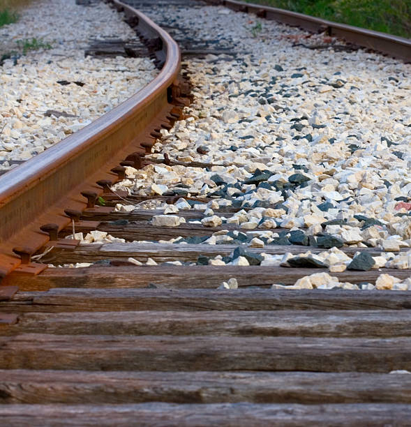 Railroad Tracks stock photo