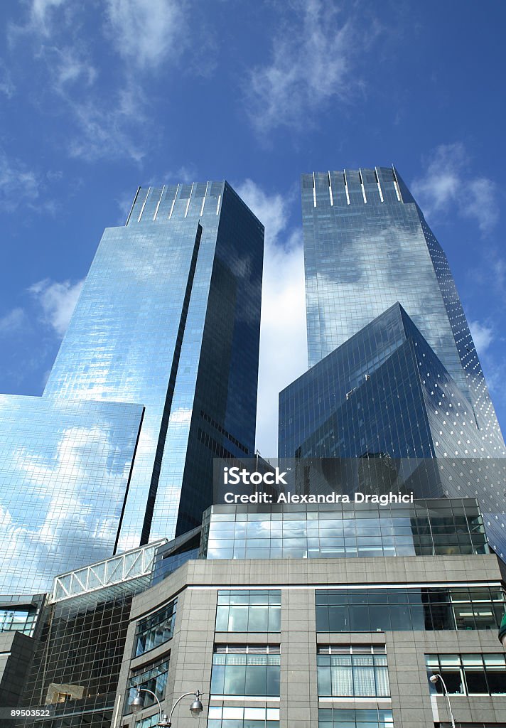 Edifício Arranha-céu de Manhattan - Royalty-free Abstrato Foto de stock