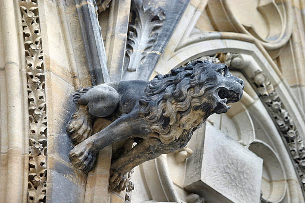 istock Gargoyle, St. Vitus Cathedral, Prague, Czech Republic 89503574