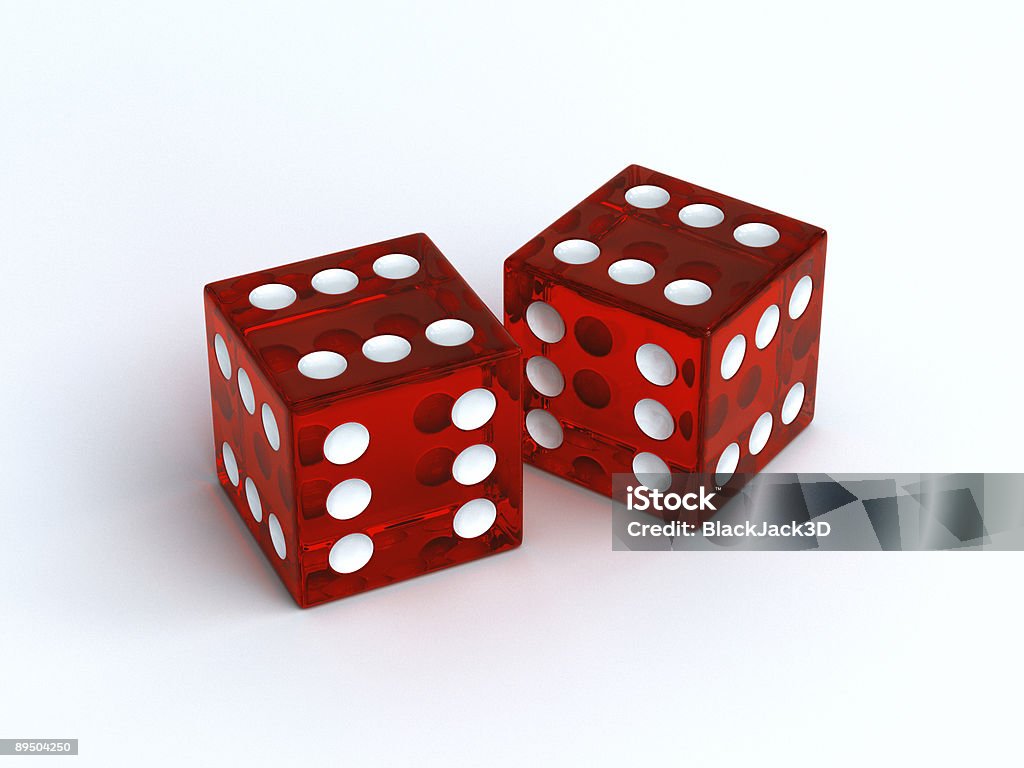 Lucky Würfel - Lizenzfrei Würfel - Glücksspiel Stock-Foto