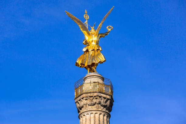 istock Statue on the Victory Column in Berlin 895043070