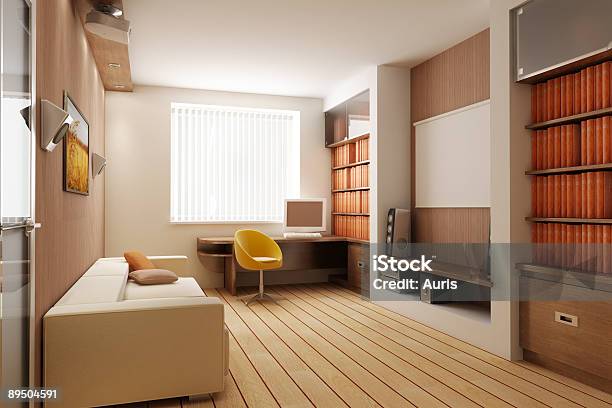 3 D Render Interior Stockfoto und mehr Bilder von Architektur - Architektur, Audiovision, Audiozubehör