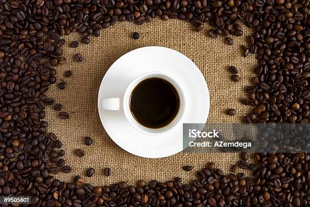 Fresh Coffee Stock Photo - Download Image Now - Addiction, Backgrounds, Black Color