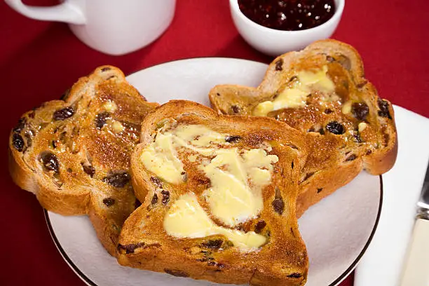 Photo of Australian Breakfast Raisin Toast and Butter