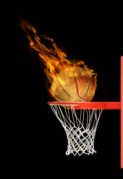 istock basketball ball flying to hoop 895064152