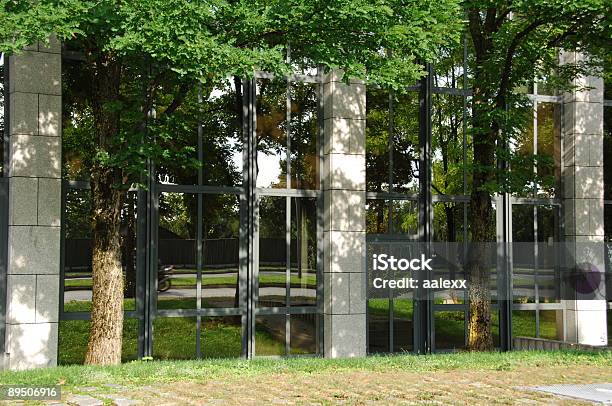 Facciata Riflettente - Fotografie stock e altre immagini di Albero - Albero, Appartamento, Architetto