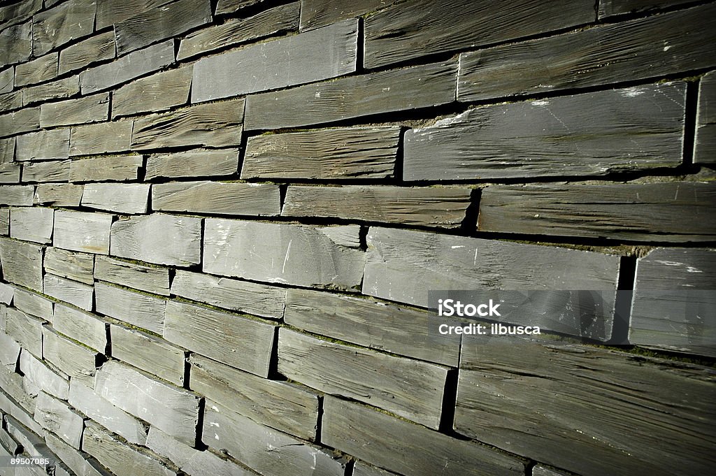 Wide angle stone wall background 2 Angle Stock Photo