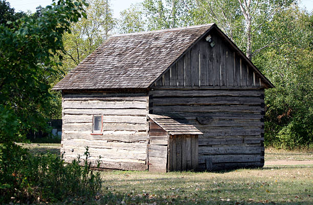 istock Log Cabin in the Woods 89507896
