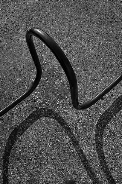 Bike Rack stock photo