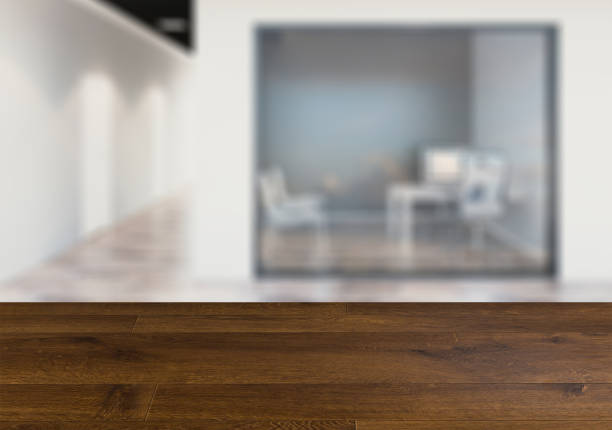 istock Modern meeting room.  Wooden table. 895084868