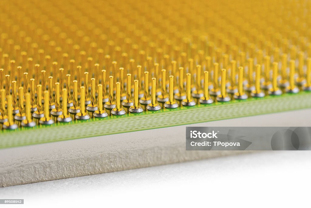 Cpu Macro Macro Of Computer Processor Stock Photo - Download Image Now - Abstract ...