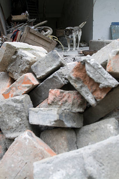 Sichuan earthquake - China stock photo