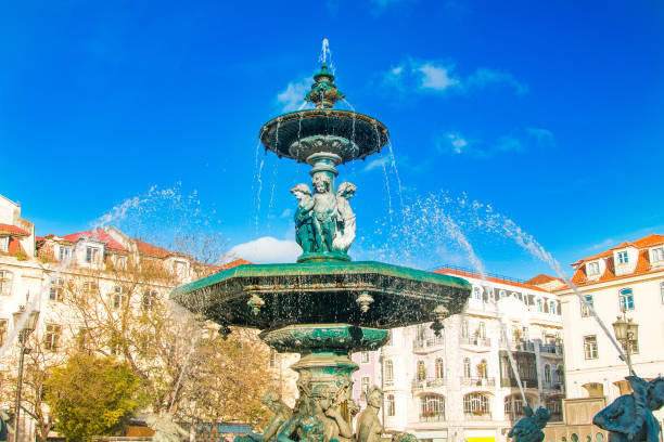 istock Rossio Square in Lisbon Portugal 895093622