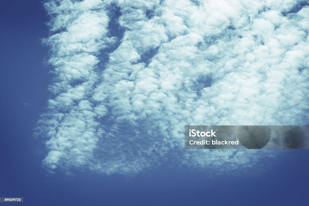 Dramatic Cloudscape  Aerial View Stock Photo