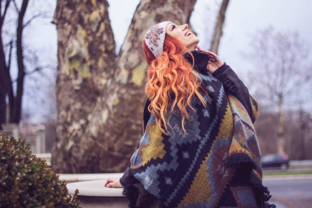 istock redhead woman in autumn 895106670