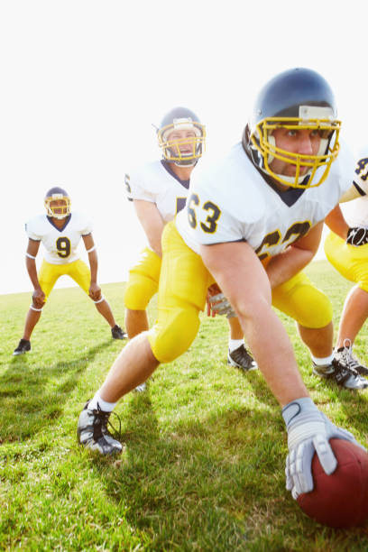 istock Young sportsmen playing rugby 89512461