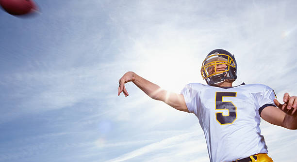 istock sportsman playing rugby with sky in background 89512486