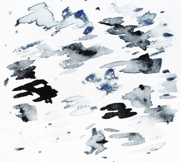istock Watercolor abstract hand painted background on paper 895127400