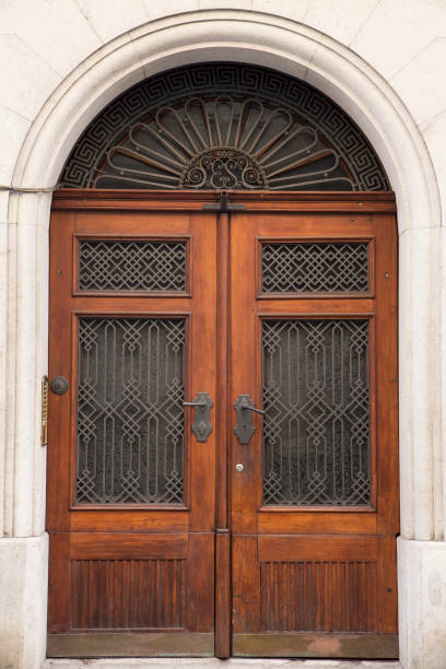 istock Massive wooden door 895134776