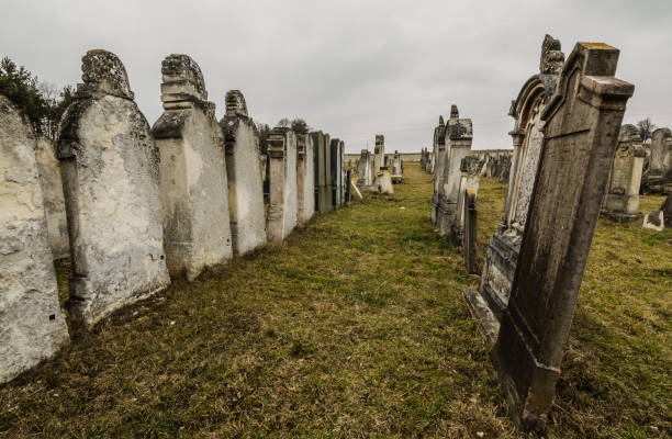 istock many tombstones in a row 895150540