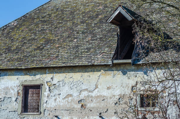 istock roof of old mill 895155254