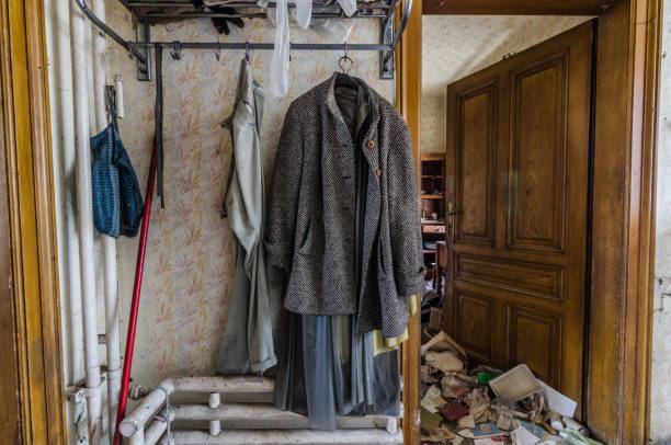 istock wardrobe in abandoned house 895156052