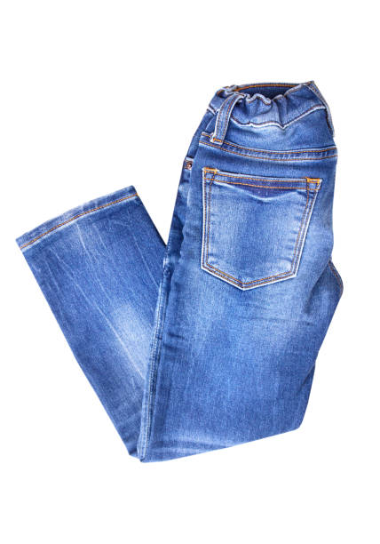 istock Children's jeans isolated 895159312
