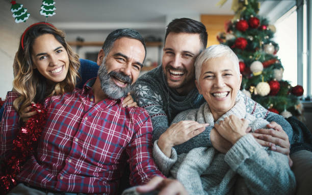 istock Christmas with family. 895225582