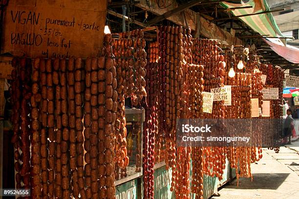 Foto de Bagiuo Salsichas Filipinas Mercado e mais fotos de stock de Filipinas - Filipinas, Salsicha, Chorizo