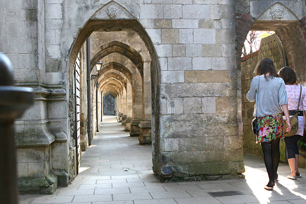 istock Winchester Cathedral Cloisters 89524803