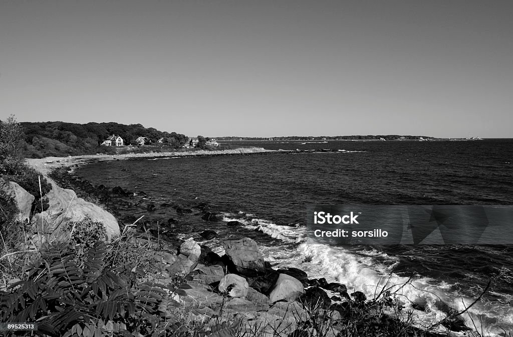 View Of the Gloucester Coast  Atlantic Ocean Stock Photo