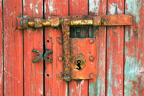 old latch stock photo