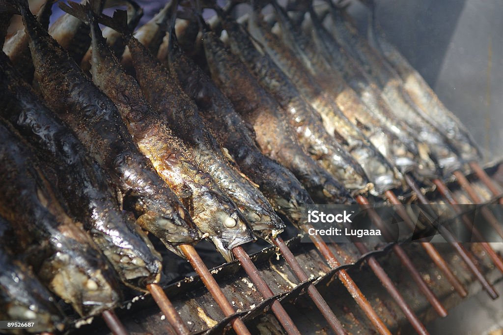 Poissons grillés - Photo de Aliment libre de droits