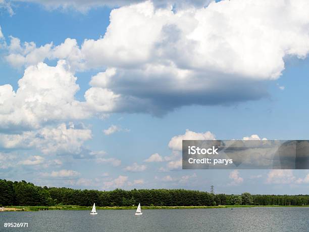 Two Small Boats Stock Photo - Download Image Now - Adventure, Beach, Cloud - Sky