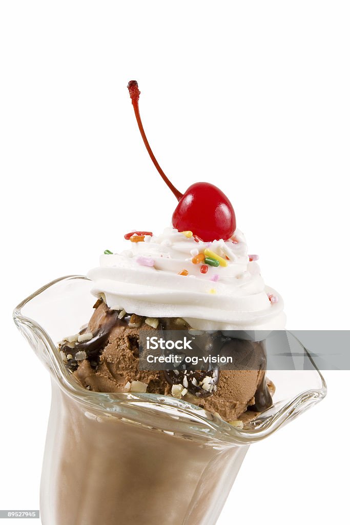 Sundae  Ice Cream Sundae Stock Photo