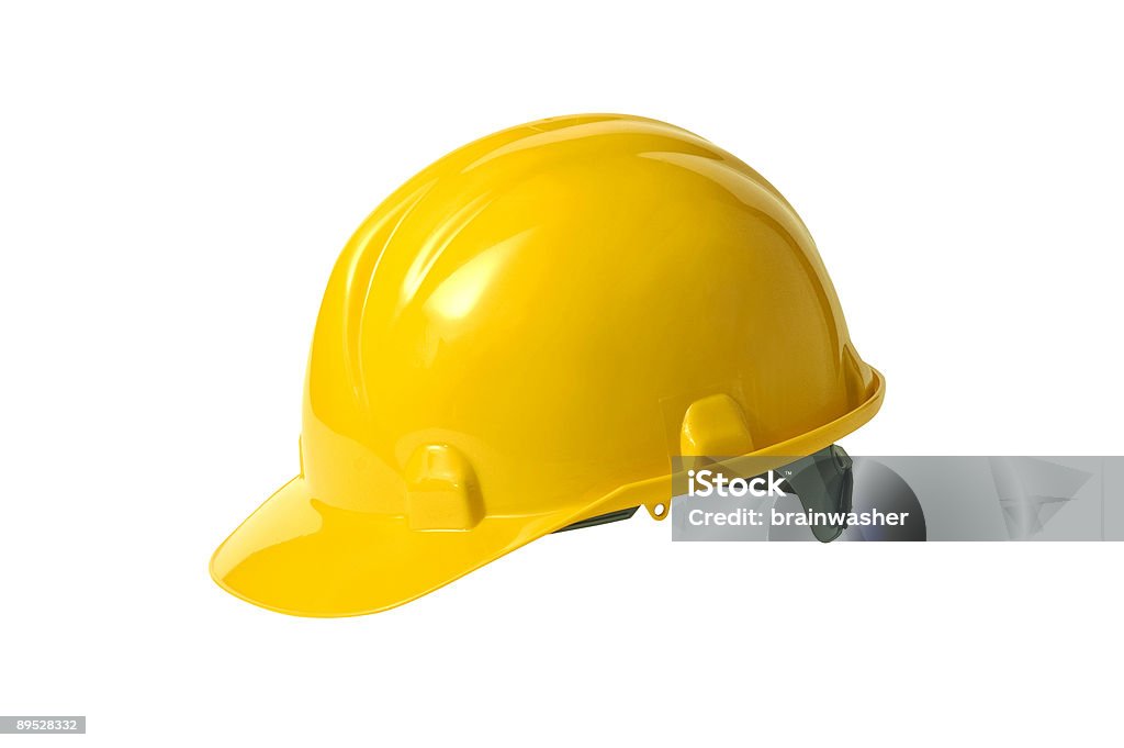 Trabajador de casco - Foto de stock de Aislado libre de derechos