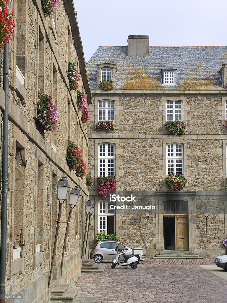 French Buildings  Building Exterior Stock Photo