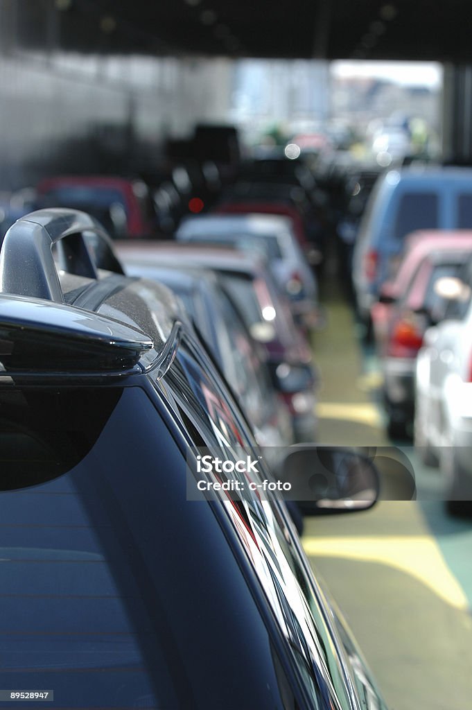 Espera de carros - Foto de stock de Carro royalty-free