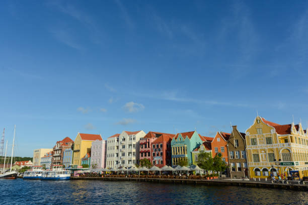 istock Colorful colonial architecture on Willemstad, Curacao's historic waterfront 895374532