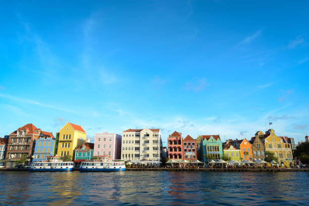 istock Colorful colonial architecture on Willemstad, Curacao's historic waterfront 895380248