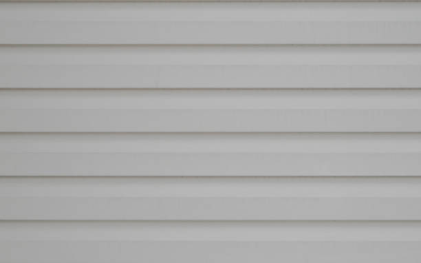 istock Abstract background texture of light metal surface in pinstripe 895392016
