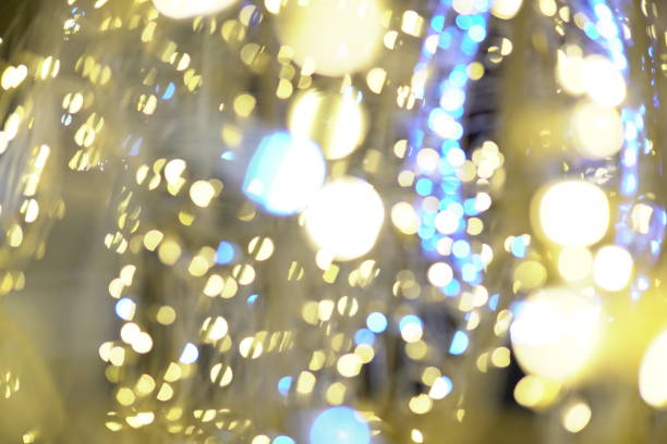 istock Garland lights Bokeh texture background different colors 895414842