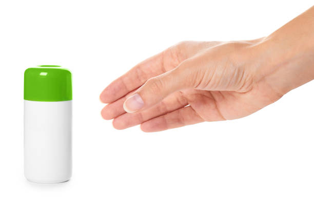 istock blank bottle for pills in hand isolated on white background 895437512
