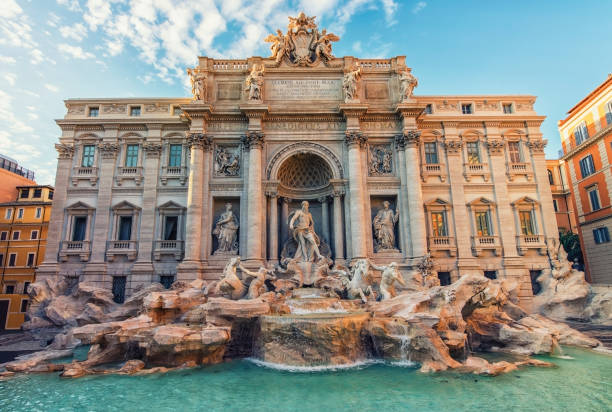 istock Trevi Fountain in Rome 895437588