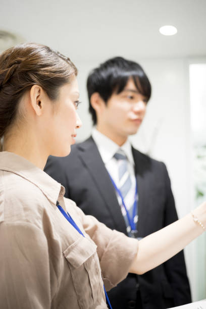 istock Image of the meeting (whiteboard · male · female) 895447610