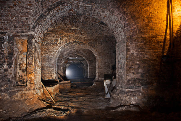 istock The big underground system of drain 895462498