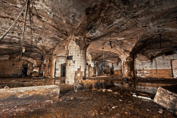 istock The big underground system of drain 895462500