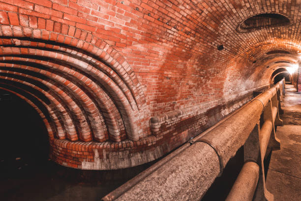 istock The big underground system of drain 895462862