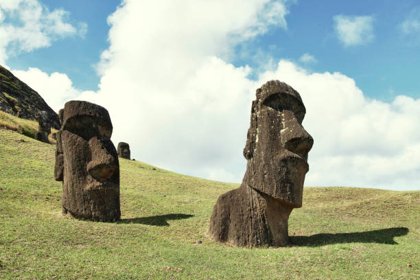 istock Moai statue in Rano Raraku Easter Island Chile South Amercica 895462974