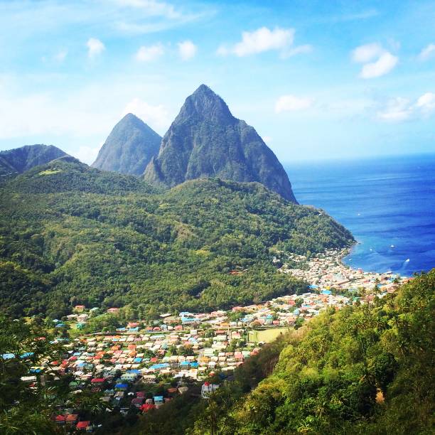 istock St Lucia twin peaks 895468794